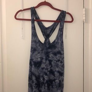 Gap tie dye blue dress